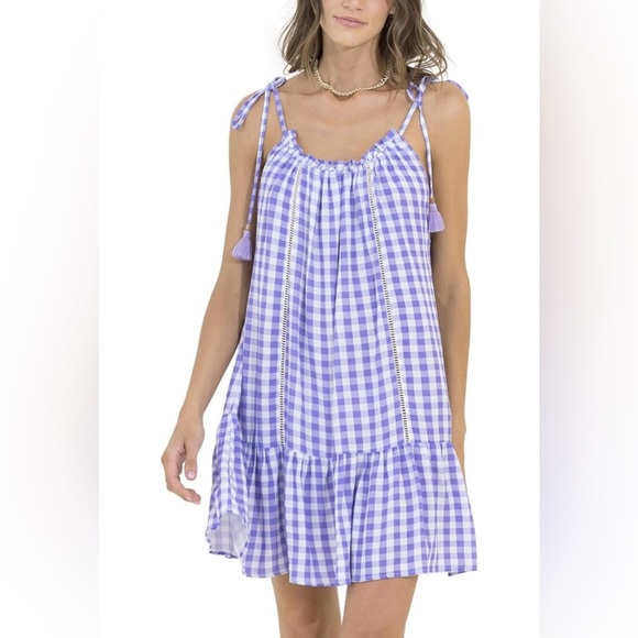 Maaji Seersucker Magnolia Short Dress - Picture 1 of 5